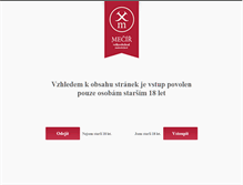 Tablet Screenshot of mecir.net